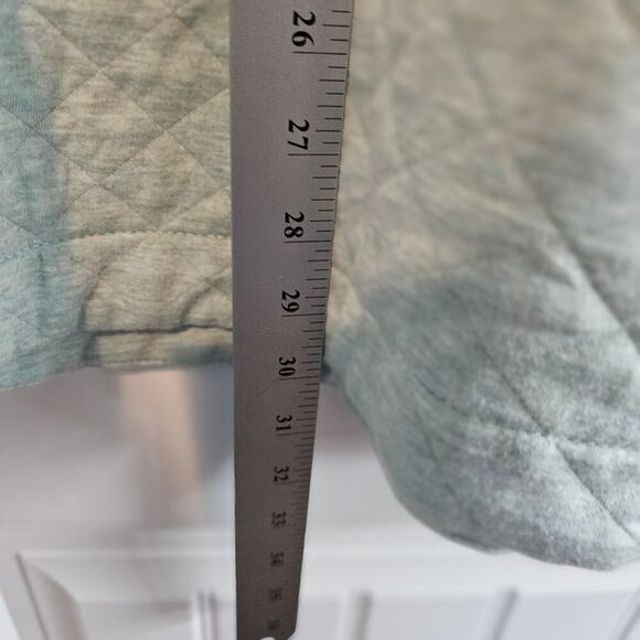 Eddie Bauer Quilted Pullover Womens Size XXL Light Blue Sweater Cozy Neutral - Picture 7 of 11